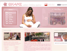 Tablet Screenshot of okame.com.pl